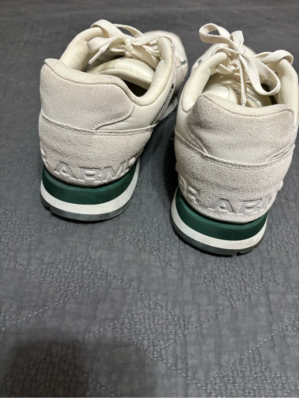 Under Armour Men's White Athletic Shoes Sneakers